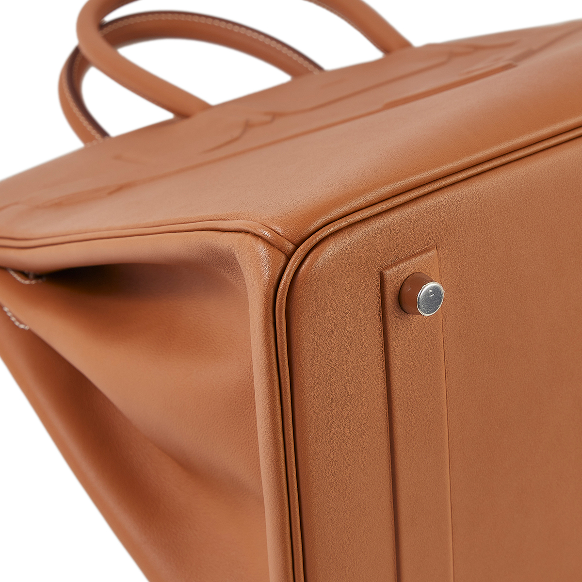 HERMÈS Limited Edition Shadow Birkin 35 handbag in Gold Swift leather with  Palladium hardware-Ginza Xiaoma – Authentic Hermès Boutique
