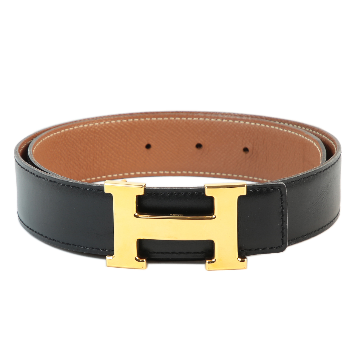 black hermes womens belt