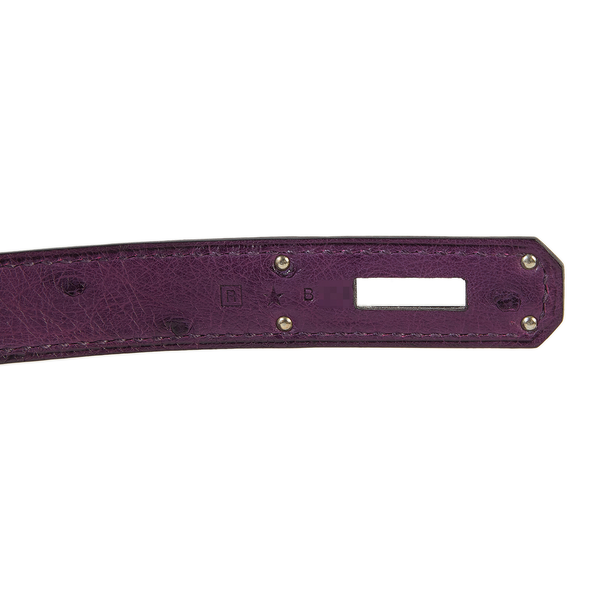 HERMÈS HSS Special Order Ostrich Birkin 25 handbag in Iris and Rose Purple  with Brushed Palladium hardware-Ginza Xiaoma – Authentic Hermès Boutique