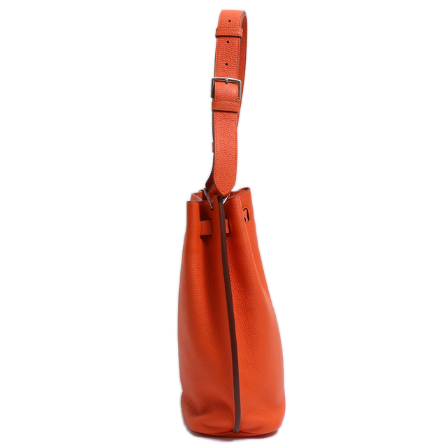 Hermes Rouge Grenat Togo Leather So Kelly 22 Bag Hermes