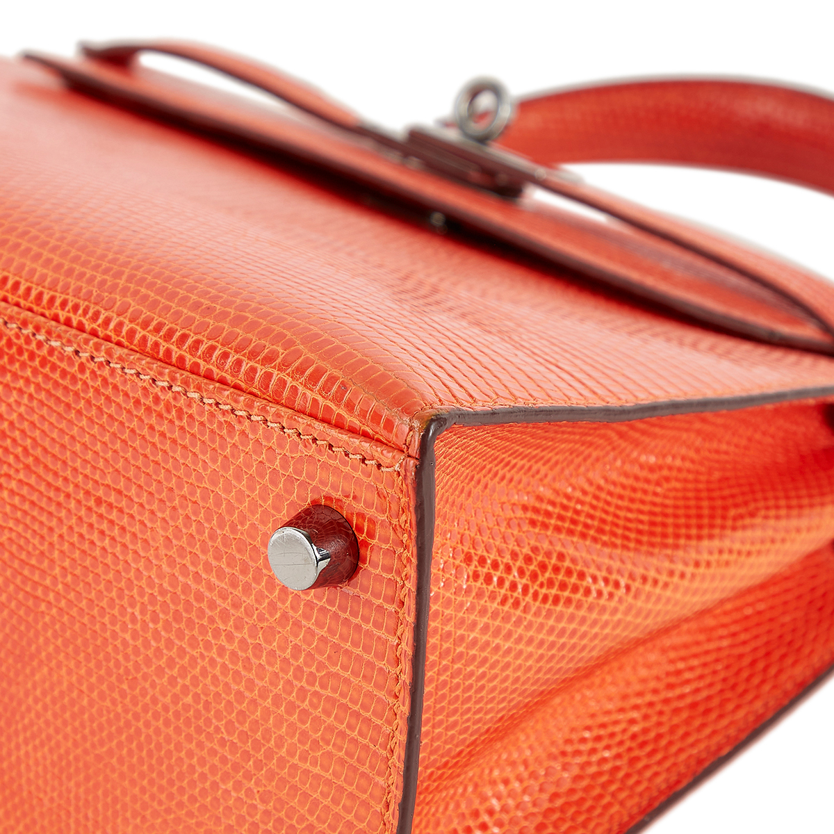 Hermès Orange Lizard Kelly 25  Hermes kelly 25, Hermes orange, Hermes