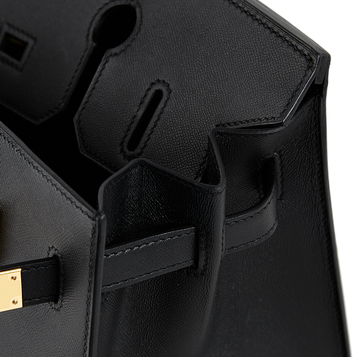 Hermes Birkin Sellier 30 Black Box Palladium Hardware – Madison