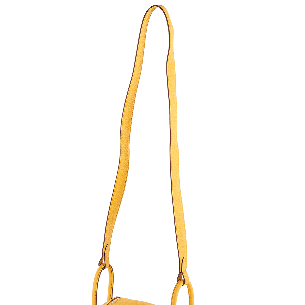 HERMÈS Lindy 30 shoulder bag in Etoupe Clemence leather with Gold hardware  [Consigned]-Ginza Xiaoma – Authentic Hermès Boutique